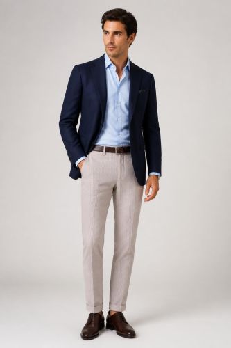 Pantalone B-Settecento Slim KQ-B700-7073-MH700-64