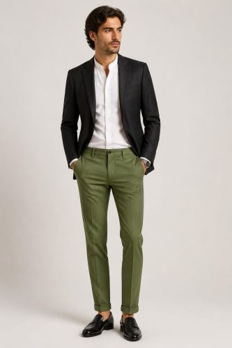 Pantalone B-Settecento Slim KQ-B700-7331-MH700-85