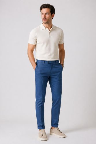 Pantalone B-Settecento Slim KQ-B700-7505-MH700-51