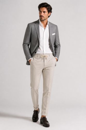 Pantalone B-Settecento Regular KQ-B700-7775-PT744-03