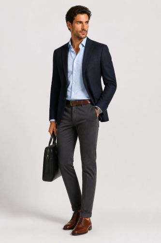 Pantalone B-Settecento Slim KQ-B700-8009-MH700-76