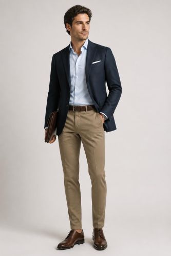 Pantalone B-Settecento Slim KQ-B700-8019-MH700-98