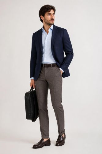 Pantalone B-Settecento Slim KQ-B700-8023-MH700-43