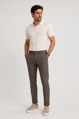 Pantalone B-Settecento Slim KQ-B700-8023-MH700-43