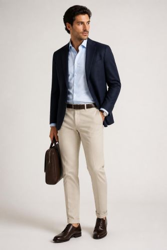 Pantalone B-Settecento Slim KQ-B700-8029-MH700-03