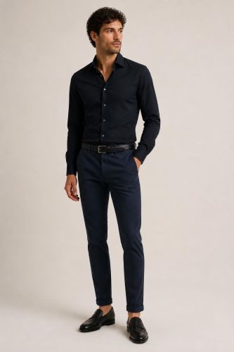Pantalone B-Settecento Slim KQ-B700-8029-MH712-91