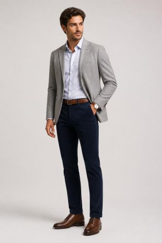 Pantalone B-Settecento Slim KQ-B700-8031-MH700-91