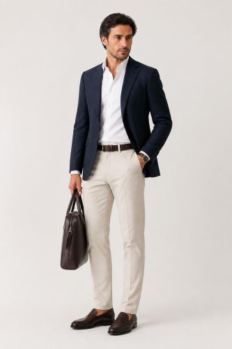 Pantalone B-Settecento Regular KQ-B700-8032-JR704-03