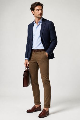 Pantalone B-Settecento Slim KQ-B700-8033-MH700-98
