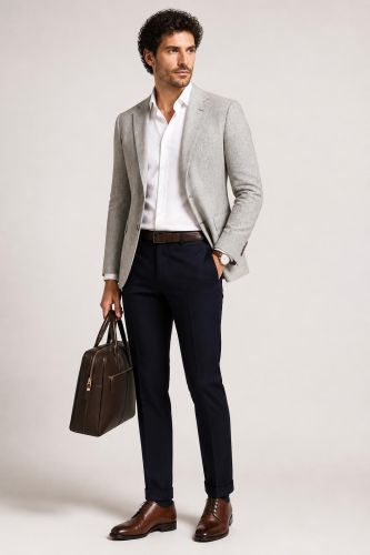 Pantalone B-Settecento Slim KQ-B700-8557-MH700-91