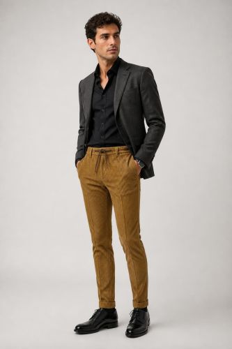 Pantalone B-Settecento Slim KQ-B700-8579-PT744-73