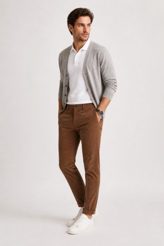 Pantalone B-Settecento Slim KQ-B700-8705-MH700-53