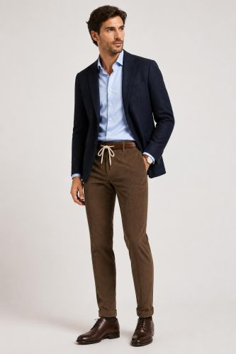 Pantalone B-Settecento Slim KQ-B700-8705-PT744-83