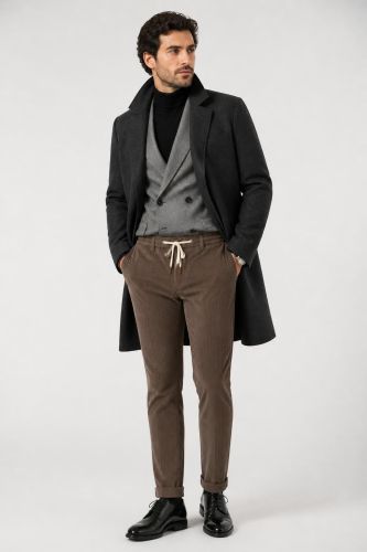 Pantalone B-Settecento Slim KQ-B700-8705-PT744-83