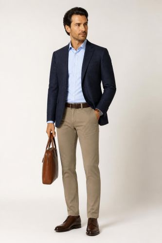 Pantalone B-Settecento Regular KQ-B700-8726-JR704-42