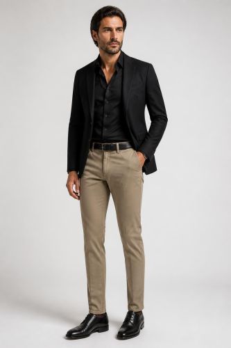Pantalone B-Settecento Regular KQ-B700-8726-JR704-42
