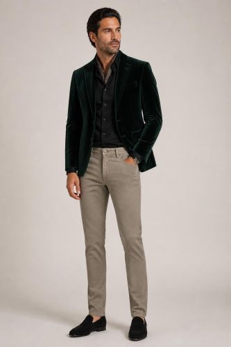 Pantalone B-Settecento Regular KQ-B700-8726-JR704-83