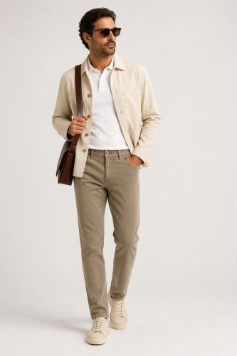 Pantalone B-Settecento Regular KQ-B700-8726-JR704-83