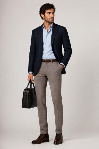 Pantalone B-Settecento Slim KQ-B700-8776-MH700-53