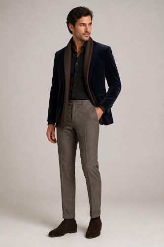 Pantalone B-Settecento Slim KQ-B700-8776-MH700-53