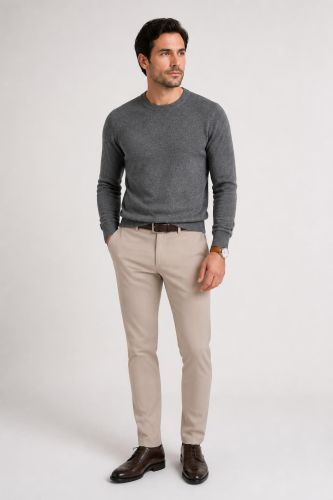 Maglia I Levrieri Regular LEVRIERI-SK4886-X01SO-GRIGIO