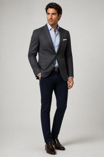 Pantalone Moro Slim MORO-MI-2501-BLU