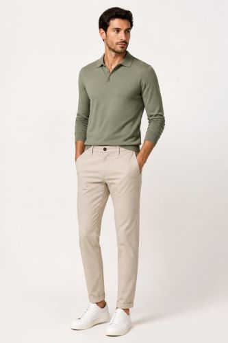 Pantalone Moro Slim MORO-MI-2580-BEIGE
