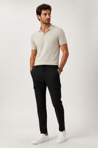 Pantalone Moro Slim MORO-MP-016-GRIGIO SCURO