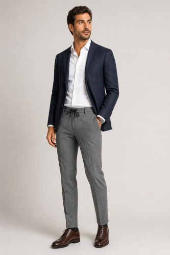 Pantalone Moro Slim MORO-MP-18-GRIGIO