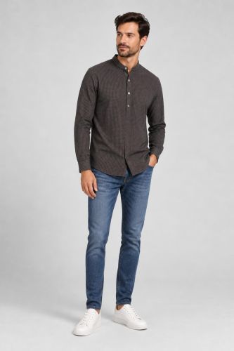 Camicia DNL Slim PKTCLX55ATSLIMA2C