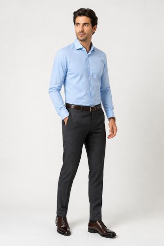 Camicia Tintoria Mattei Slim PKTN80VVSRSLIMF6C