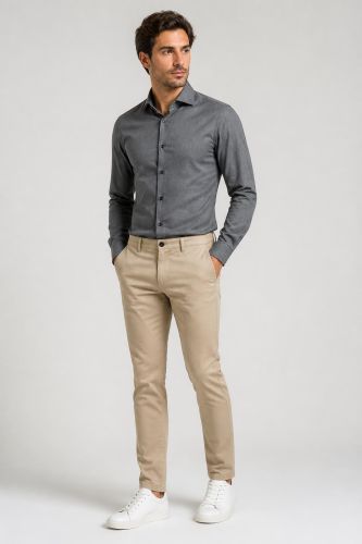 Camicia Caliban Slim PKTYZHKXEFSLIME1D