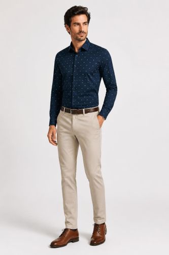 Camicia no stiro Seidensticker Slim SEIDENSTICKER-01451350-19