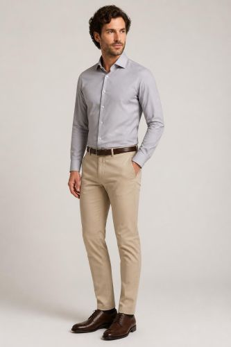 Camicia no stiro Ingram Slim SKT014E57ESLIMB2B