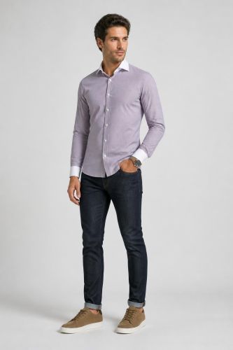 Camicia New England Slim SKT51XTXDASLIMH4D