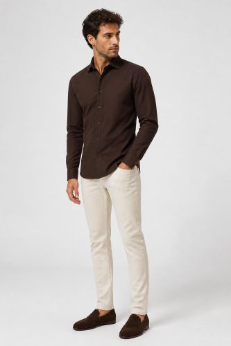 Camicia Tintoria Mattei Slim SKT5821638SLIMB7D