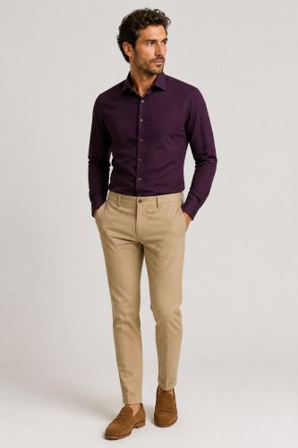 Camicia Seidensticker Slim SKTB5F3A22SLIMC1B