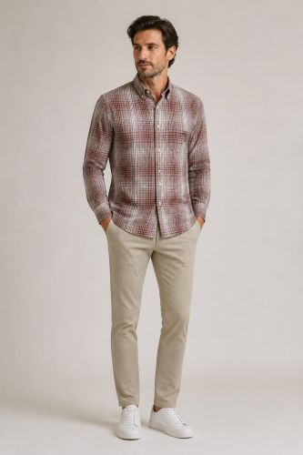 Camicia Xacus Regular SKTE7B8DFFREGULARL1A