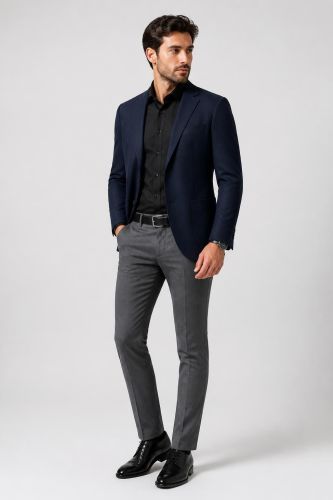 Camicia no stiro Eterna Slim SKTECDCFF7SLIMC7C