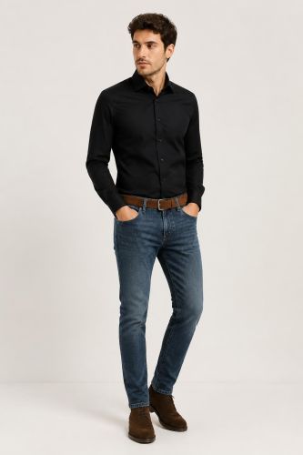 Camicia no stiro Eterna Slim SKTECDCFF7SLIMC7C