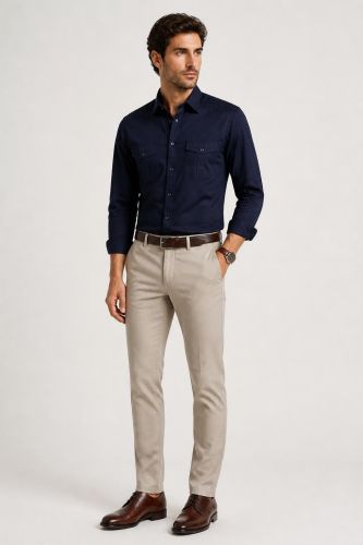 Camicia New England Slim SKTK16P5YFSLIMI4B
