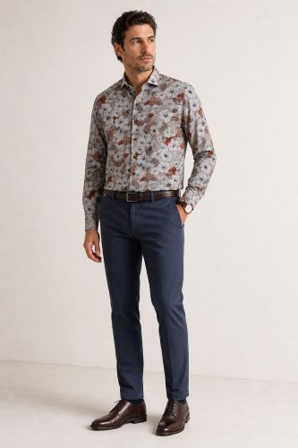 Camicia Xacus Regular XACUS-31504-722ML-001