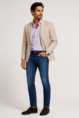 Pantalone Yan Simmon Slim YAN-SIMMON-T402-BEN-LAV3