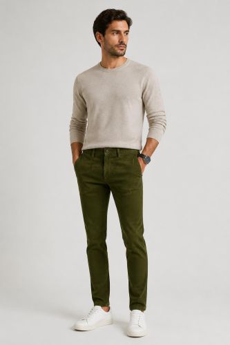 Pantalone Yan Simmon Slim YAN-SIMMON-T612-STORY-MILITARE