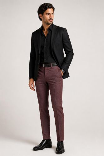 Pantalone Yan Simmon Slim YAN-SIMMON-T640-FRIEND-BORDEAUX