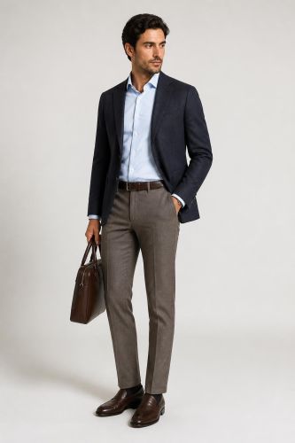 Pantalone Yan Simmon Slim YAN-SIMMON-T640-FRIEND-MORO