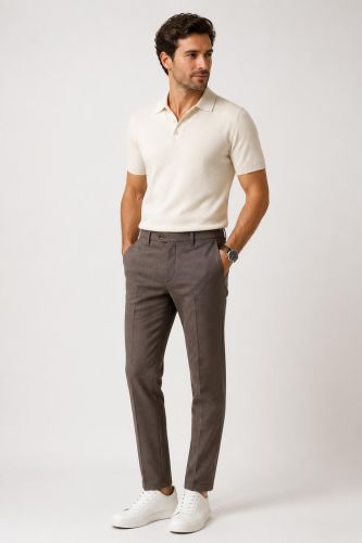 Pantalone Yan Simmon Slim YAN-SIMMON-T640-FRIEND-MORO