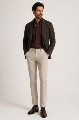 Pantalone Yan Simmon Slim YAN-SIMMON-T640-MAN-SABBIA