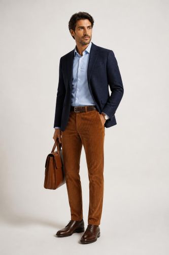 Pantalone Yan Simmon Regular YAN-SIMMON-T651-OROSHI-TABACCO