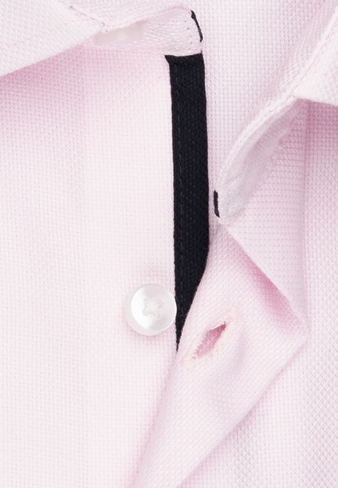 Camicia Uomo Seidensticker Regular No Stiro Tinta unita collo Italiano Manica lunga